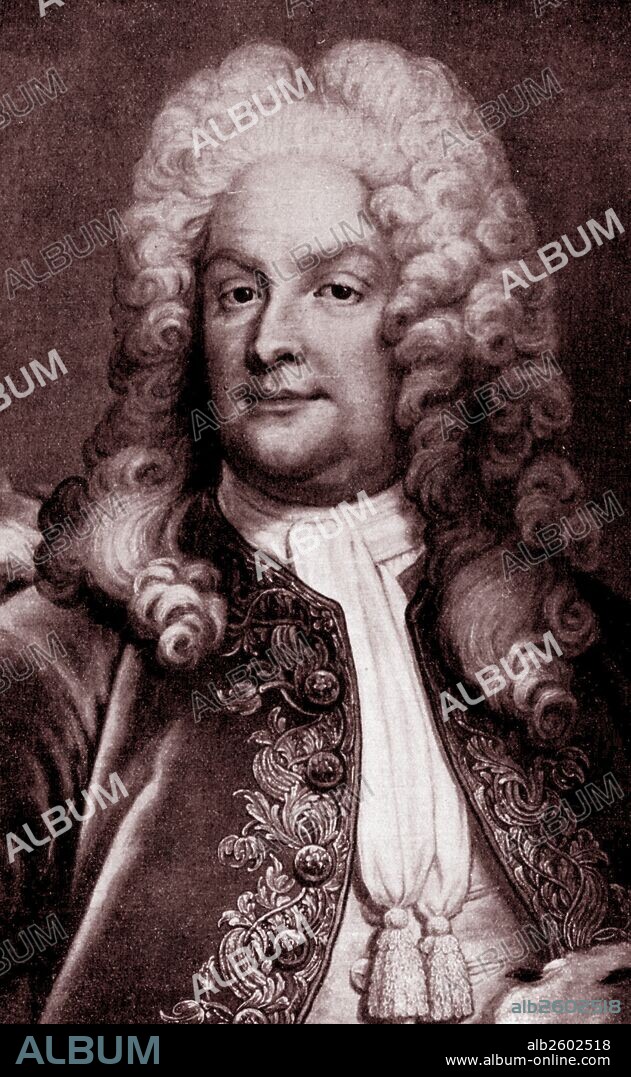 Portrait of Magnus Gabriel De la Gardie (1622-1686). Swedish statesman and military man. He became a member of the Swedish Privy Council. Dated 17th Century.