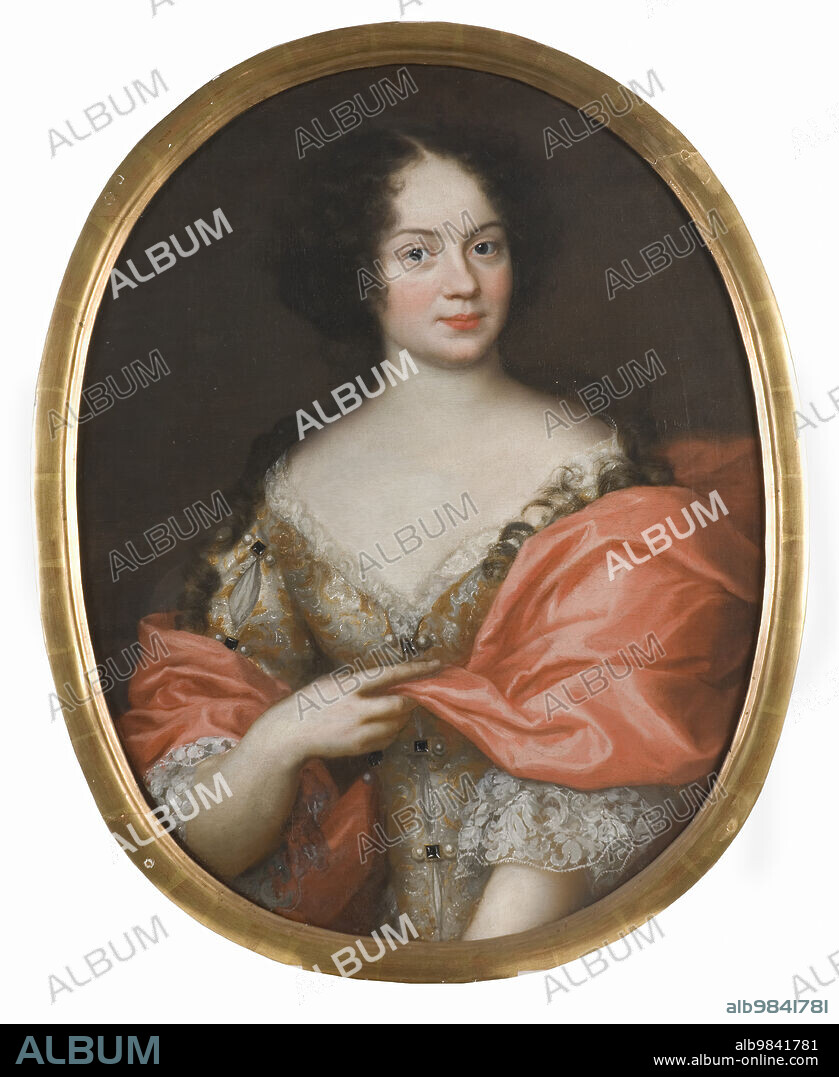 MARTIN MYTENS THE ELDER. Maria Aurora von Königsmarck (1662-1728), countess, prioress of the Virgin Diocese of Quedlinburg, writer.
