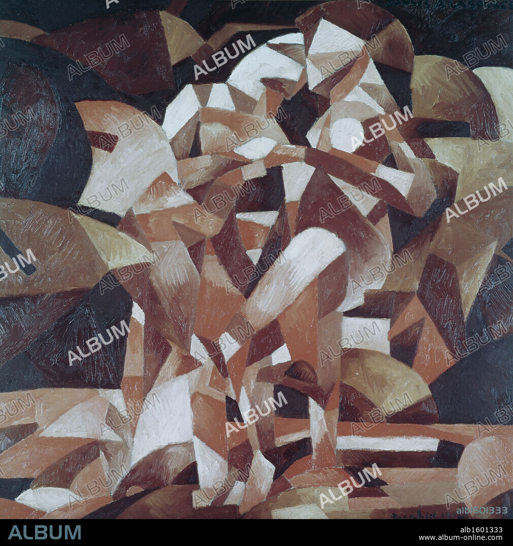 Danses A La Source I by Francis Picabia, oil on canvas, 1912, 1879-1953, USA, Pennsylvania, Philadelphia Museum of Art.