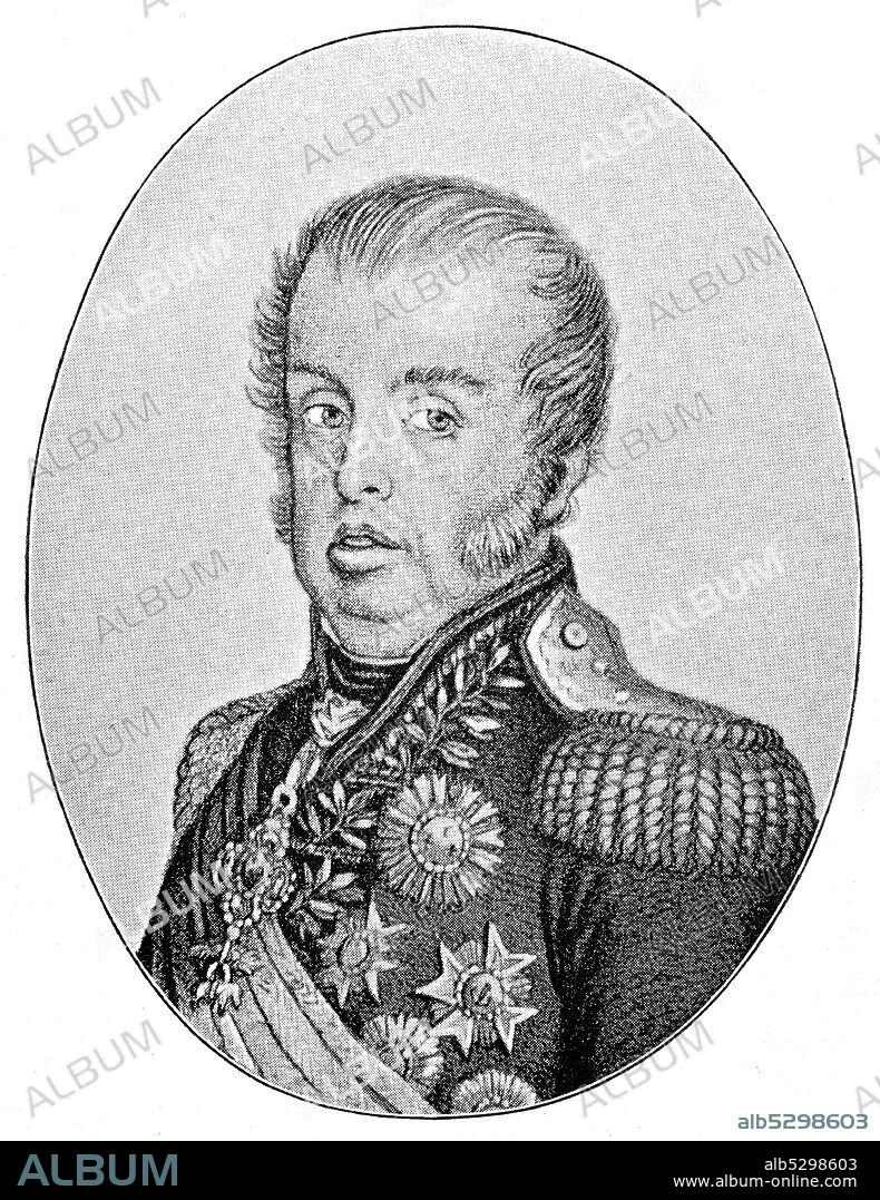 John VI, Joao VI, 13 May 1767 - 10 March 1826, nicknamed the Clement, was King of the United Kingdom of Portugal, Brazil and the Algarves from 1816 to 1825.