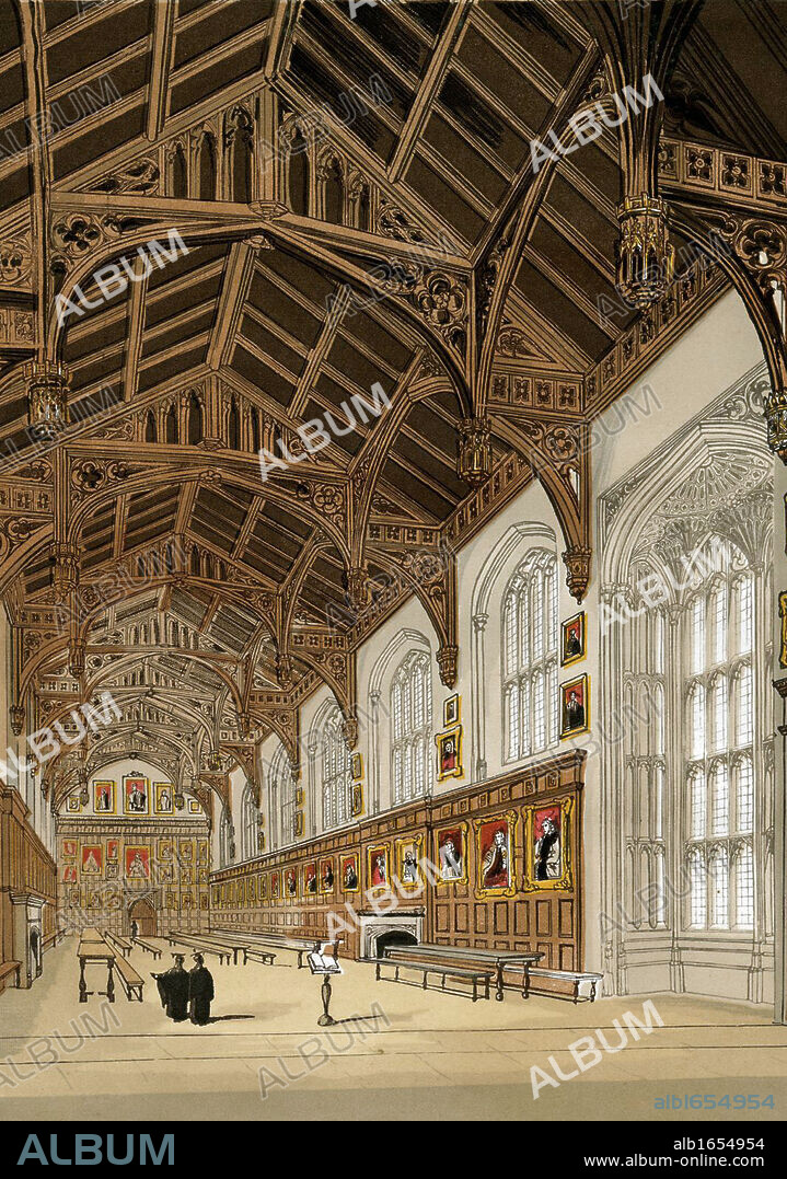 Hall of Christ Church College, Oxford University.