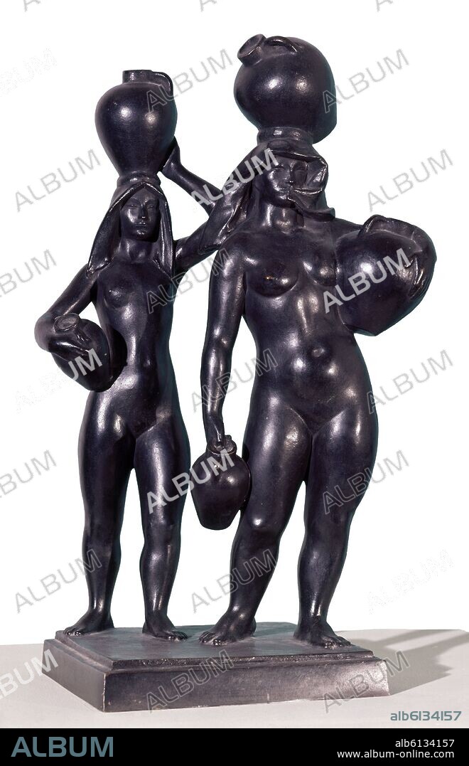 PABLO GARGALLO. AGUADORAS - 1925 - ESCULTURA EN BRONCE.