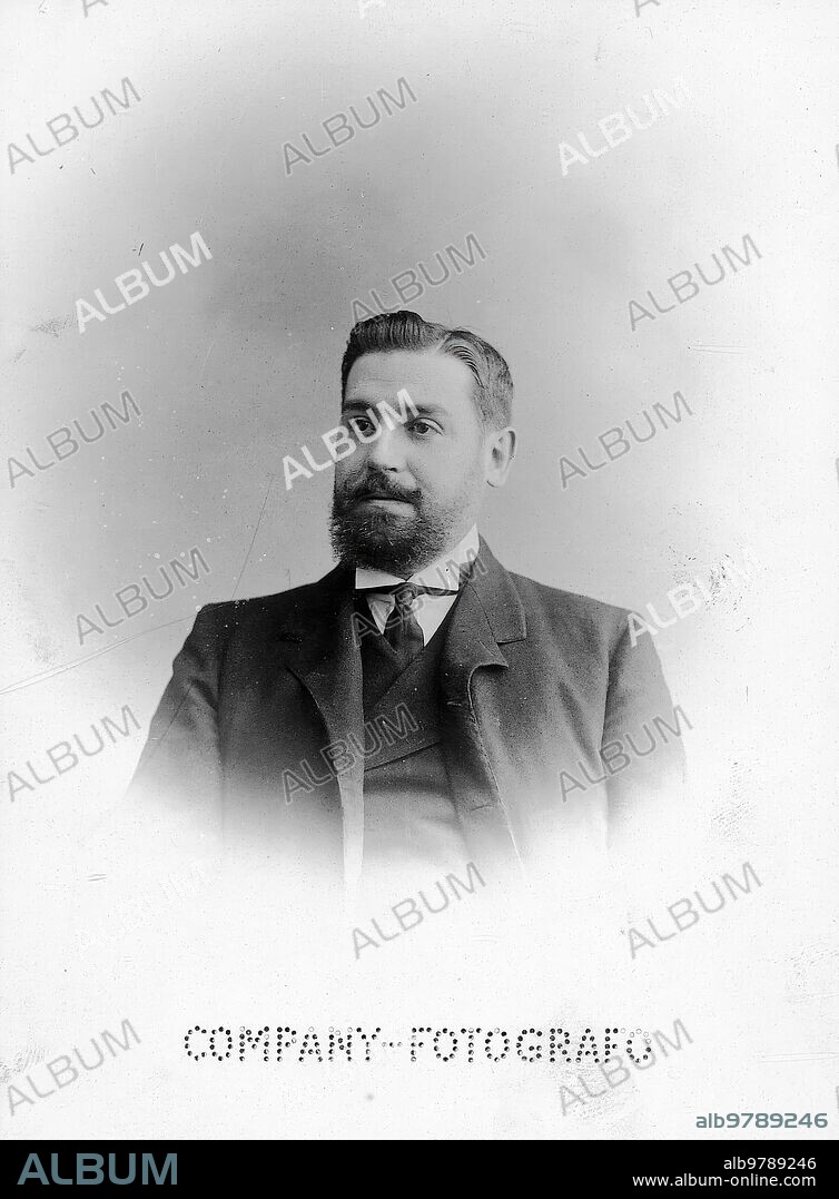 Octubre de 1913. Retrato de Carlos Castel, director general de Agricultura.