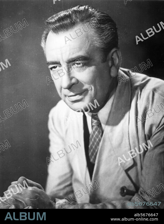 Götz, Curt Schauspieler und Schriftsteller Mainz 17.11.1888 - Grabs (Schweiz) 12.9.1960. Portraitaufnahme.