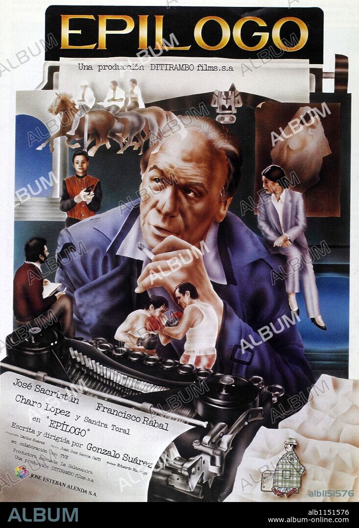 Poster de EPILOGO, 1984, dirigida por GONZALO SUAREZ.