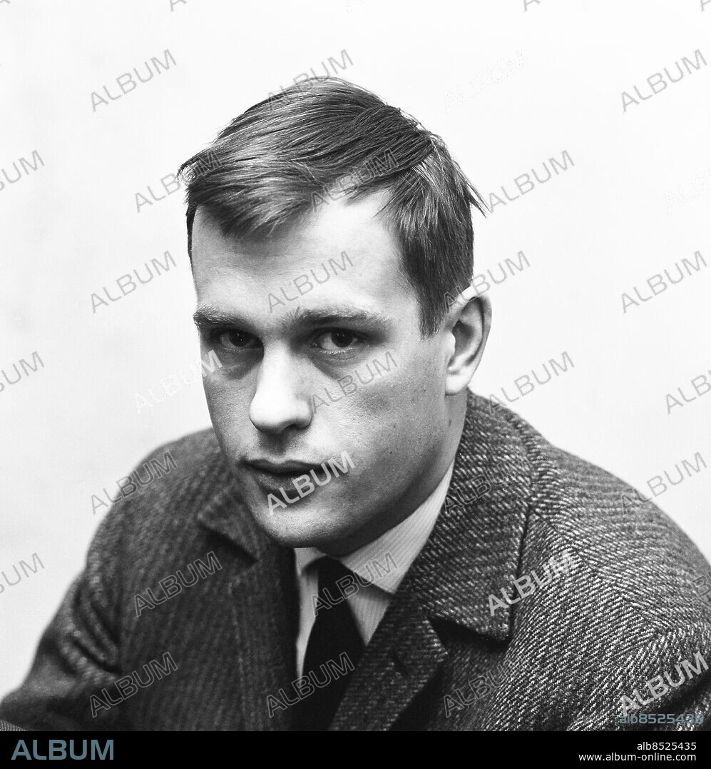 STOCKHOLM 1961-12-13. Jörn Donner, författare, debattör och politiker.. Foto: TT Historical / kod 1900.