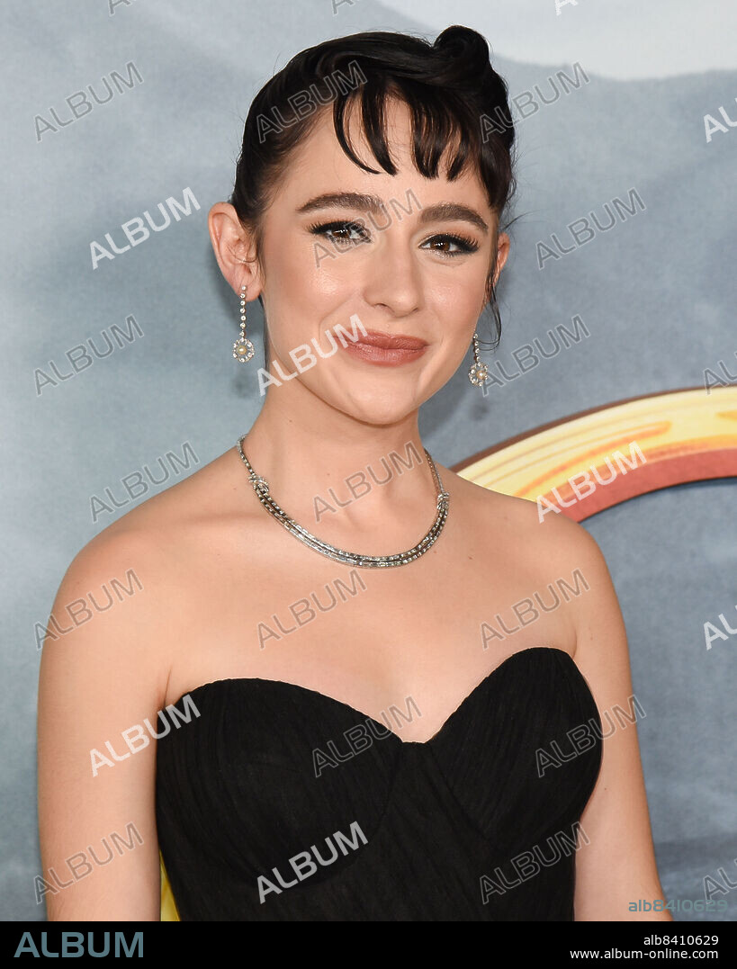 October 18, 2022, Westwood, California, USA: Sophia Anne Caruso attends the premiere of Netflix's ''The School for Good and Evil''.AdMedia (Credit Image: © Billy Bennight/ZUMA Press Wire).