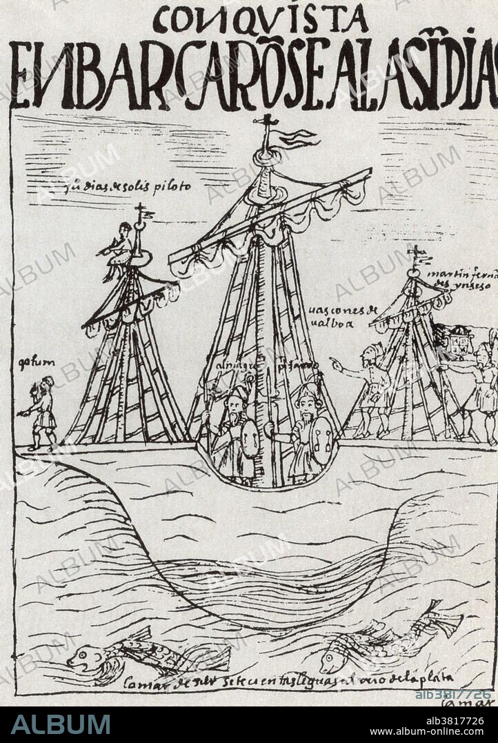 Illustration from an early 17th century Peruvian codex depicting a fleet of ships helmed by Pizarro. Francisco Pizarro GonzÃ¡lez (1471 or 1476 - June 26, 1541) was a Spanish conquistador. Pizarro undertook two expeditions to conquer the Incan Empire in 1524 and in 1526. Both failed as a result of native hostilities, bad weather, and lack of provisions. In 1528, he reached northern Peru and found the natives rich with precious metals. He returned to Spain and appealed directly to King Charles I. He received a license for the expedition and authority over any lands conquered during the venture. He was joined by family and friends, and the expedition left Panama in 1530. Under his leadership, the Incan ruler Atahualpa was executed and the Spanish took control of the Incan capital of Cuzco. In 1535, Pizarro founded the city of Lima. Quarrels between Pizarro and his comrade-in-arms Diego Almagro culminated in the Battle of Las Salinas. Almagro was captured and executed, and on June 26th, 1541, his son assassinated Pizarro in Lima.