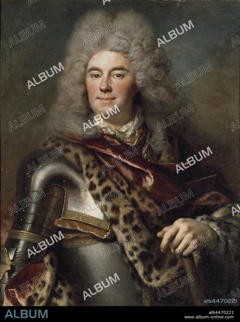 Nicolas de Largillière, Erik Sparre, Field Marshal Erik Sparre (1665-1726), painting, portrait, Erik Sparre of Sundby, Oil on canvas, Height, 90 cm (35.4, inch), Width, 72 cm (28.3 inches).