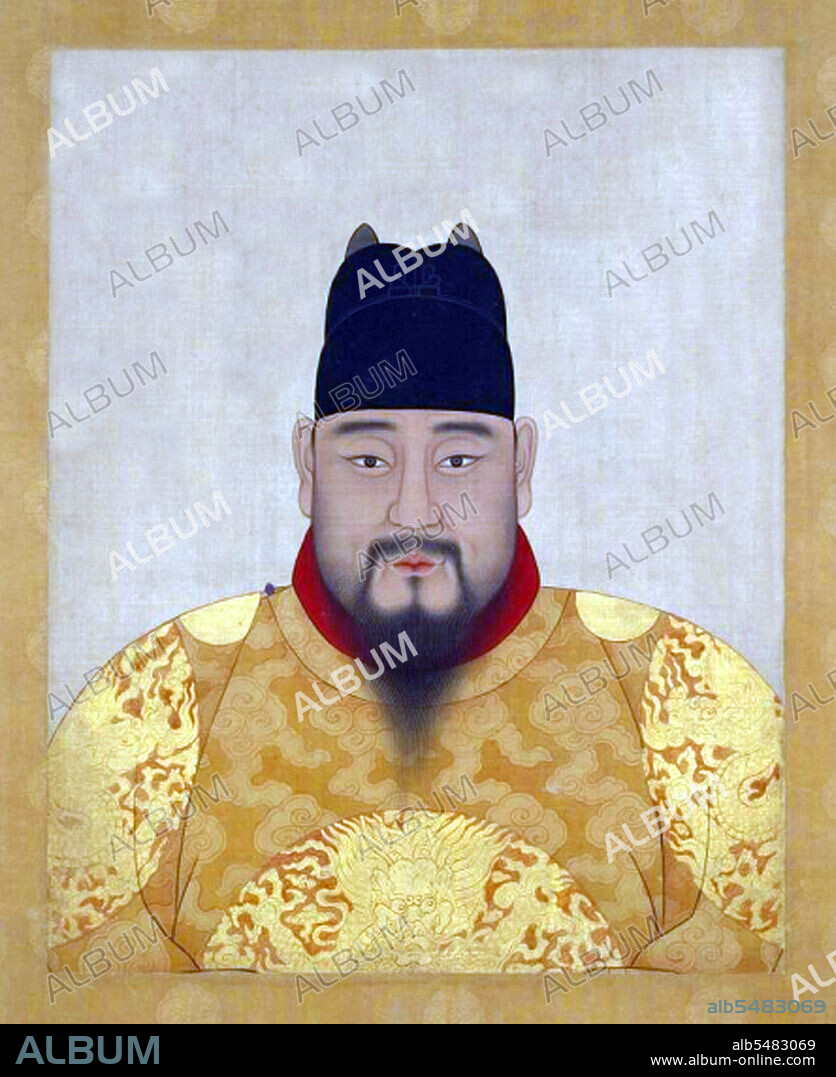 Emperor Zhengtong, 6th and 8th ruler of the Ming Dynasty (r. 1435-1449; 1457-1464). Personal Name: Zhu Qizhen, Zhu Qízhèn. Posthumous Name: Ruidi, Ruìdì. Temple Name: Yingzong, Yingzong. Reign Name: Ming Zhengtong, Ming Zhèngtong (1436-1449); Ming Tianshun, Ming Tianshùn (1457-1464). Zhu Qizhen was an emperor of the Ming Dynasty. He ruled as the Zhengtong Emperor from 1435 to 1449, and as the Tianshun Emperor from 1457 to 1464. His first era name means 'Right Governance' and the second one means 'Obedient to Heaven'. The Tianshun Emperor died at the age of 37 in 1464 and was buried in the Yuling mausoleum of the Ming Dynasty Tombs.