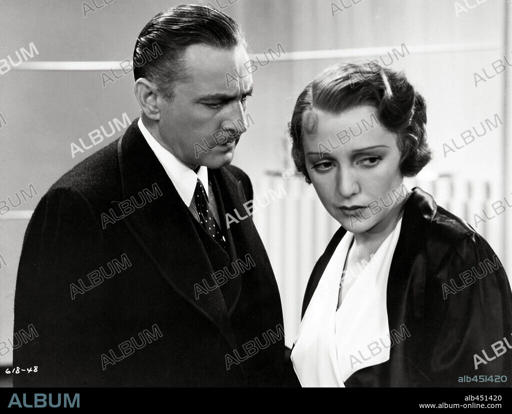 BEBE DANIELS y JOHN BARRYMORE en EL ABOGADO, 1933 (COUNSELOR AT LAW), dirigida por WILLIAM WYLER. Copyright UNIVERSAL PICTURES.