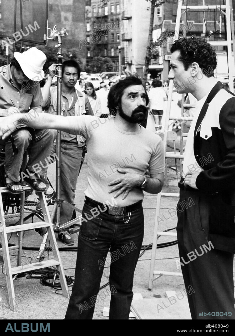 MARTIN SCORSESE und ROBERT DE NIRO in WIE EIN WILDER STIER, 1980 (RAGING BULL), unter der Regie von MARTIN SCORSESE. Copyright UNITED ARTISTS.