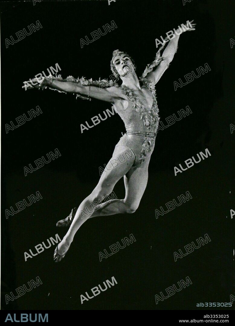 ANONYM. Sergey Vikulov as Bluebird in ballet The Sleeping Beauty by Pyotr Tchaikovsky.