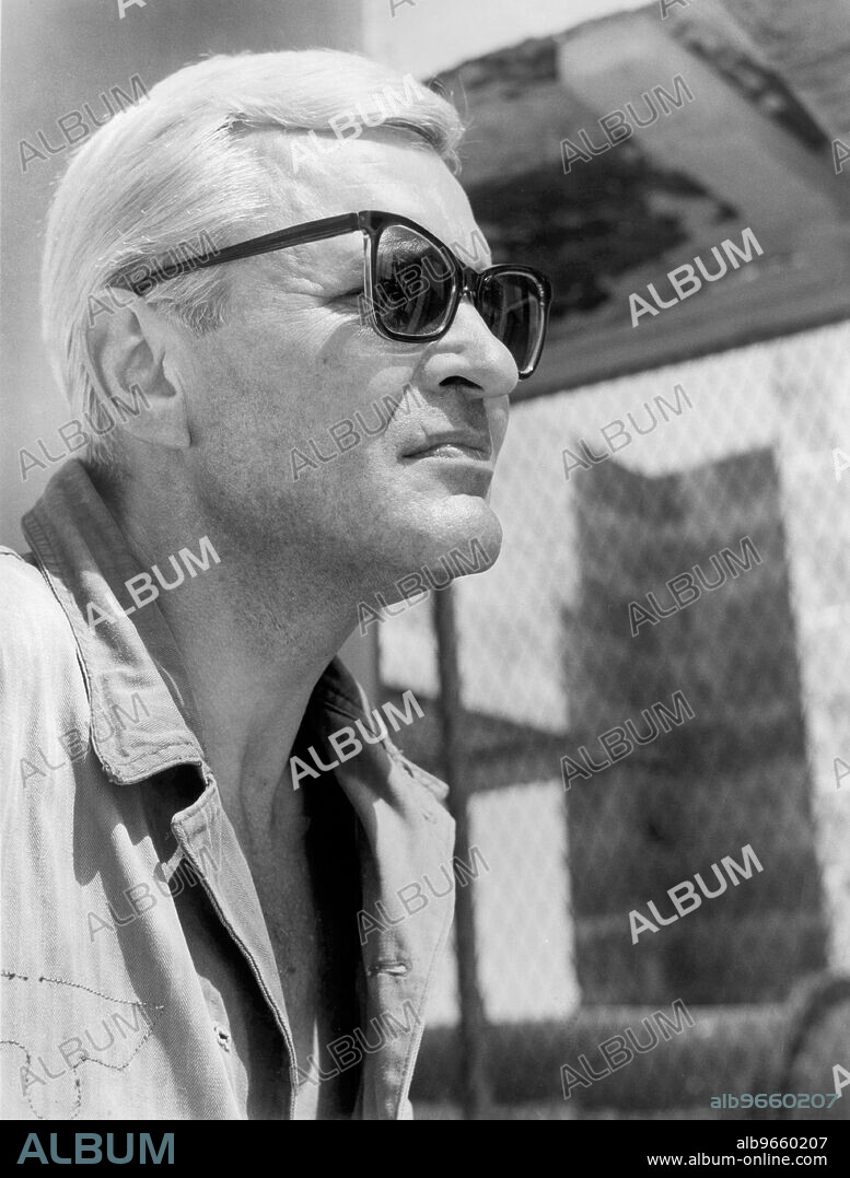 Peter van Eyck, Publicity Portrait for the Film, "Station Six-Sahara", British Lion Films, Allied Artists, 1962.
