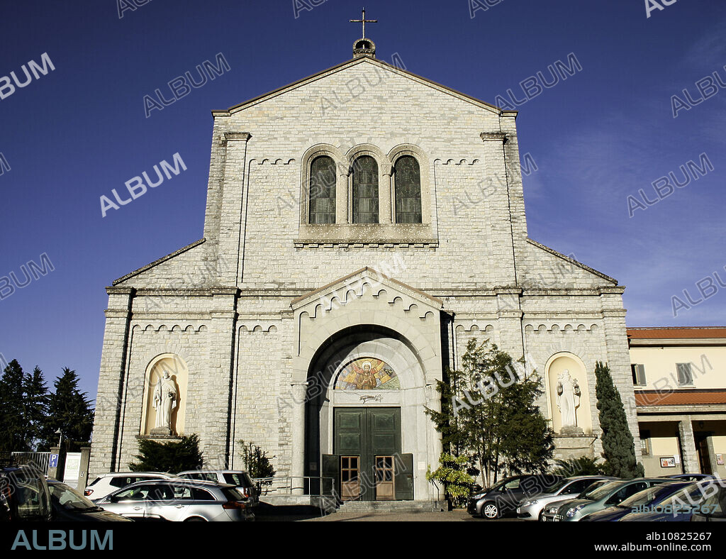 Varese, Lombardy, Italy. Church of St. Francis of Assisi, of the Capuchin Friars, in the structure there is also a monastery.