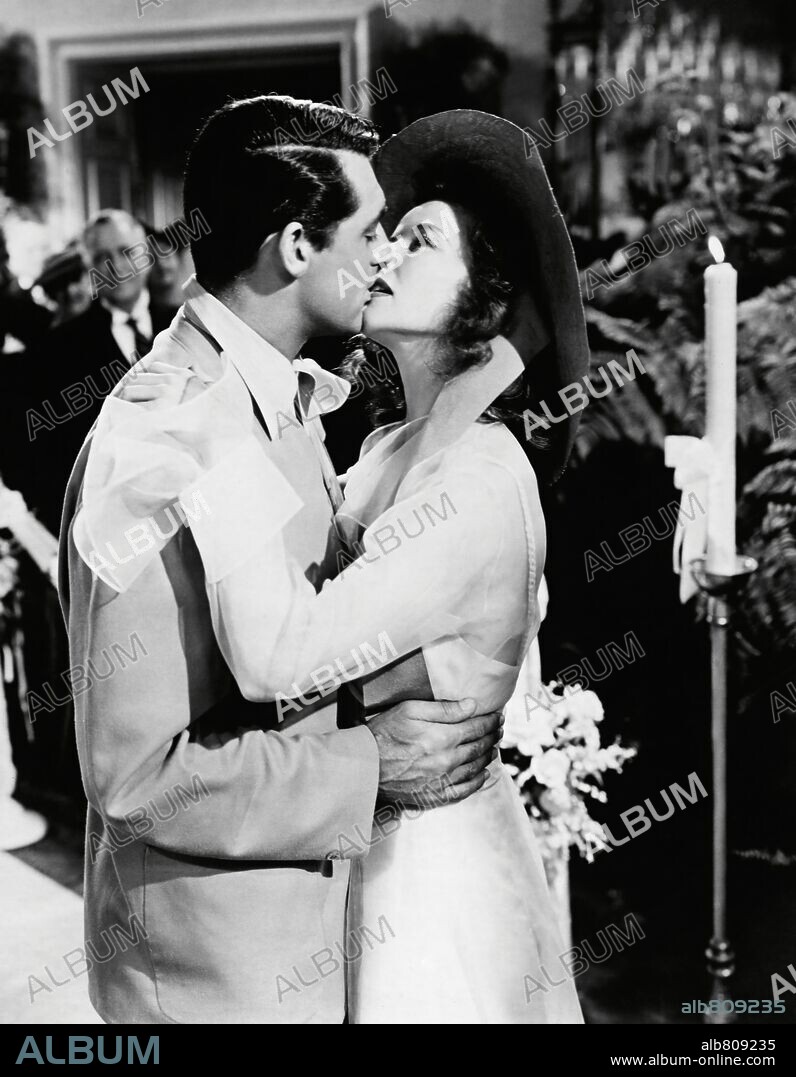 CARY GRANT y KATHARINE HEPBURN en HISTORIAS DE FILADELFIA, 1940 (THE PHILADELPHIA STORY), dirigida por GEORGE CUKOR. Copyright M.G.M.