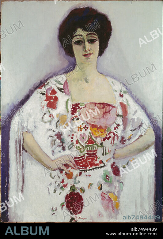 KEES VAN DONGEN. Dongen, Kees van 1877-1968. "Die Spanierin", 1905/06. Öl / Lw., 130 × 100 cm. Garmisch-Partenkirchen, Sammlung Hans Schröder.