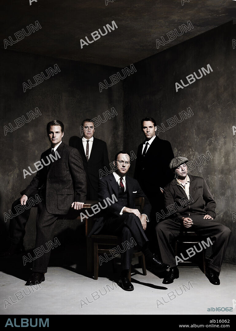ALESSANDRO NIVOLA, ALFRED MOLINA, CHRIS O'DONNELL, MICHAEL KEATON and RORY COCHRANE in THE COMPANY, 2007. Copyright JOHN CALLEY PRODUCTIONS/SCOTT FREE PRODUCTIONS/SONY PICTURES.
