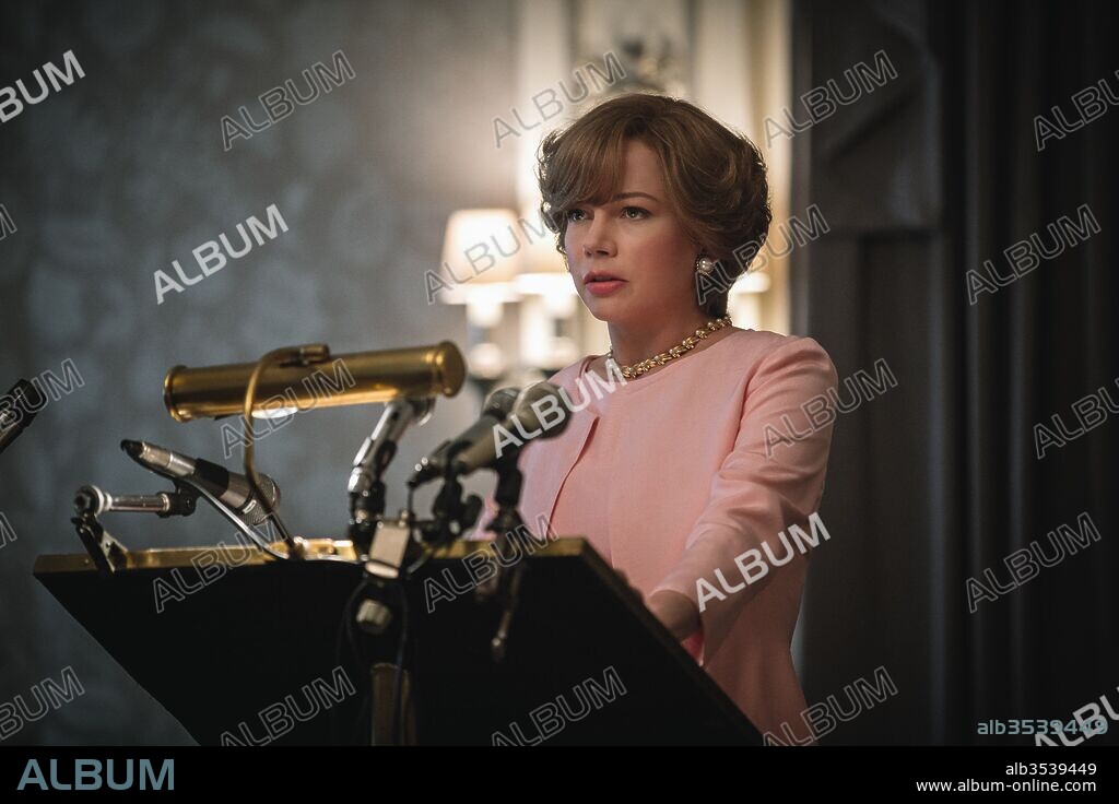MICHELLE WILLIAMS en TODO EL DINERO DEL MUNDO, 2017 (ALL THE MONEY IN THE WORLD), dirigida por RIDLEY SCOTT. Copyright Imperative Entertainment/Scott Free Films/TriStar Production.