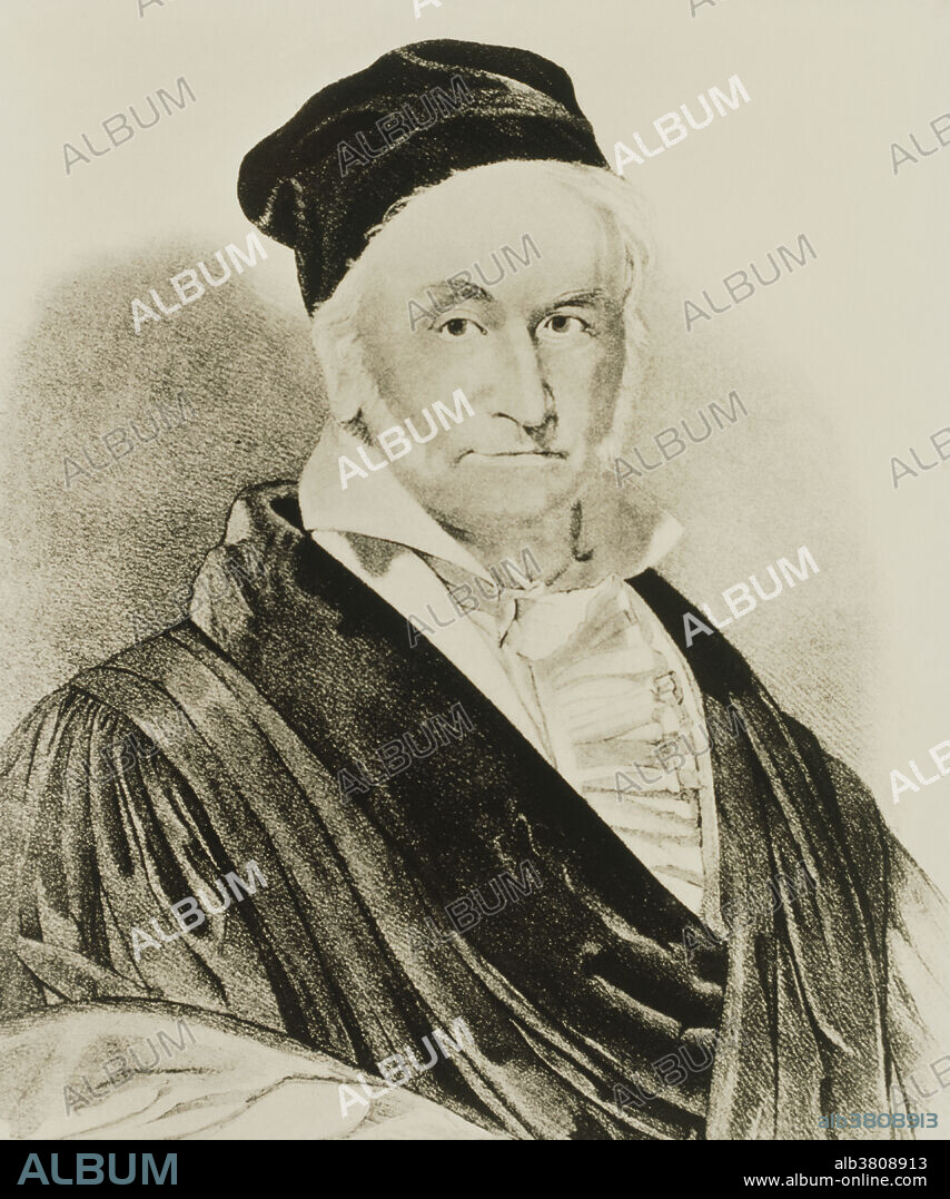 Karl Friedrich Gauss. Portrait of Karl Friedrich Gauss (1777-1855), German mathematician. A child prodigy from a poor family, his education was paid for by the Duke of Brunswick. He contributed to all areas of mathematics, especially to number theory (higher arithmetic). Much of his mathemati- cal research remained unpublished during his lifetime, and the degree to which he anticipated a century of mathematics has only become clear since his death. In 1801 he won fame when his computa- tion of the orbit of Ceres led to the rediscovery of the asteroid. He also studied the Earth's magnetic field, and developed the magnetometer with Weber.