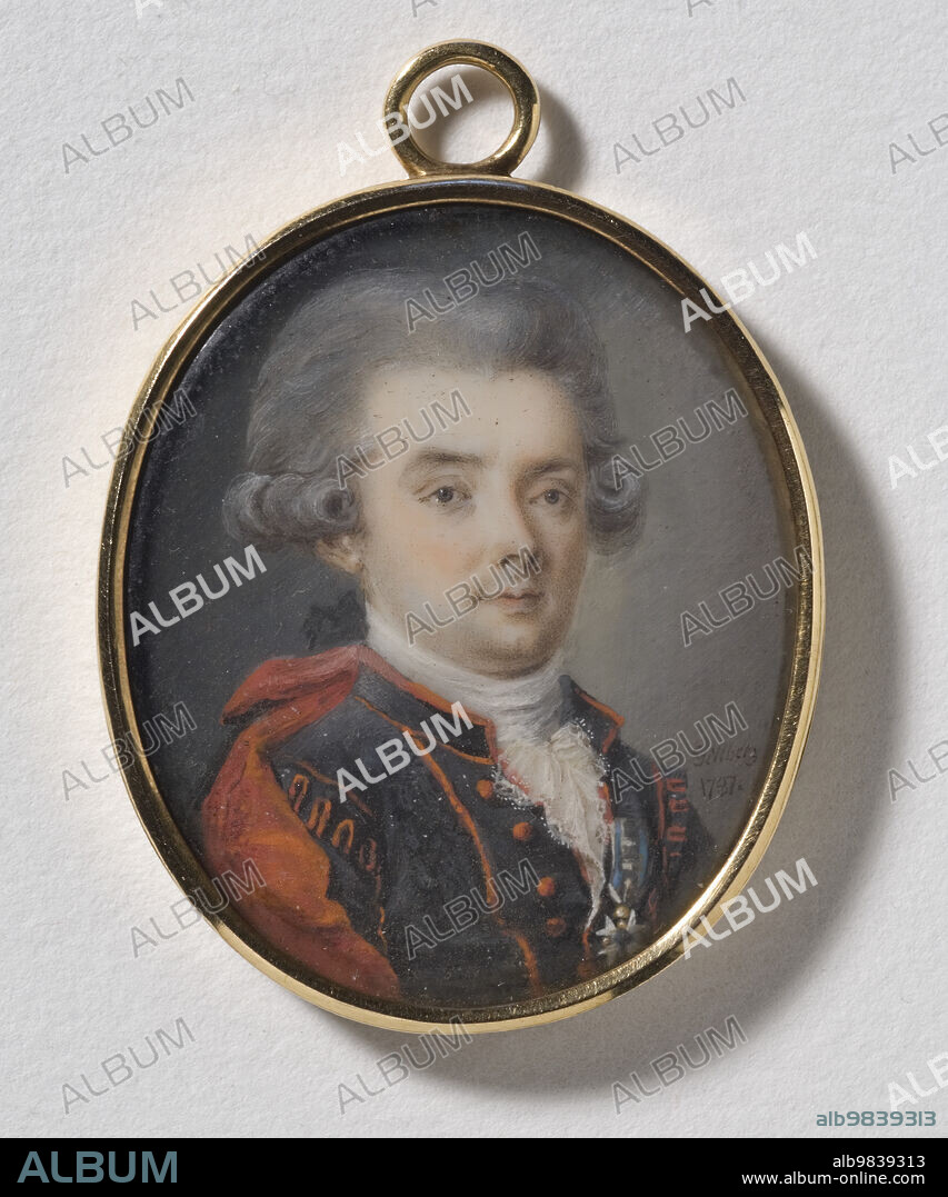 JAKOB AXEL GILLBERG. Unknown courtier, knight of the Order of the Sword, 1786.