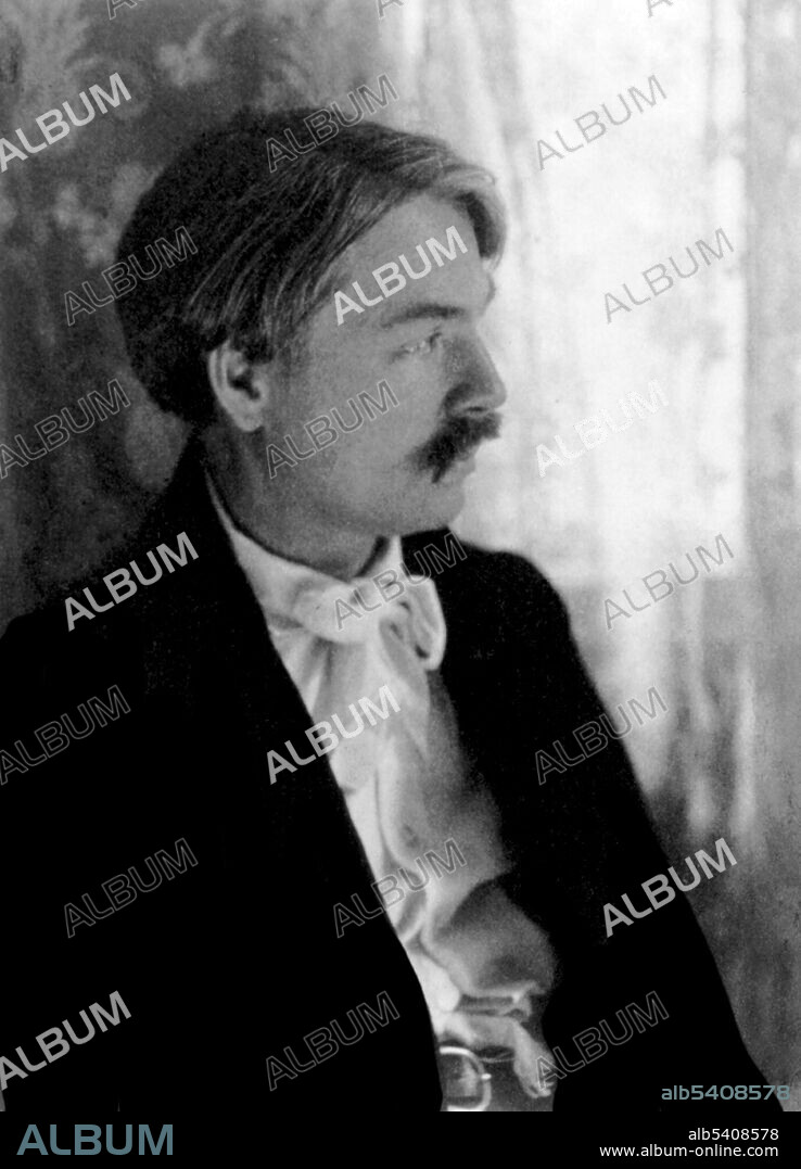 Edward Alexander MacDowell (December 18, 1860 - January 23, 1908) was an American composer and pianist of the late Romantic period. In 1904 he was one of the first seven Americans honored by membership in the American Academy of Arts and Letters. The 21st century brought a reassessment of MacDowell's legacy not only as a piano virtuoso and composer, but also as one of America's preeminent composers. No photographer credited, 1906 (cropped and cleaned).
