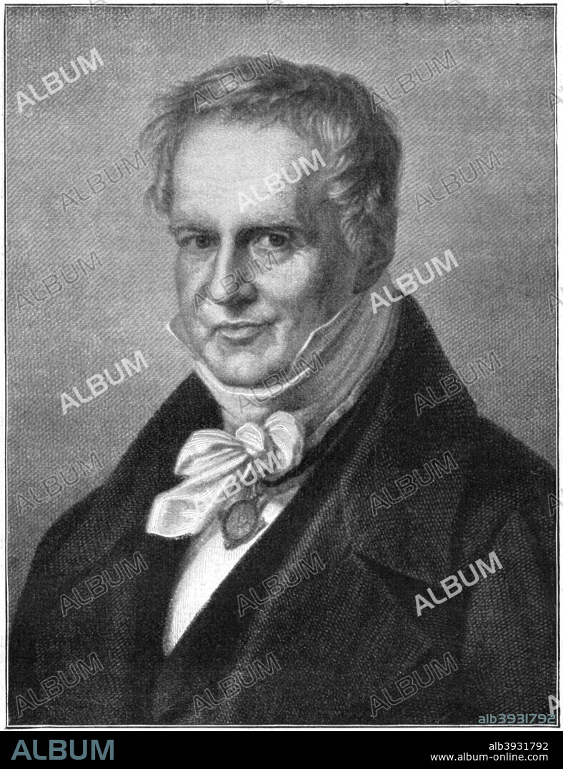 Alexander von Humboldt, Prussian naturalist and explorer, (1900). Humboldt's (1769-1859) interests included geophysics, geology and botany and he is sometimes called the founder of ecology. In 1800-1804, together with the French botanist Aime Bonpland (1773-1858), he explored the Orinoco and Amazon regions and collected 60,000 plant specimens.