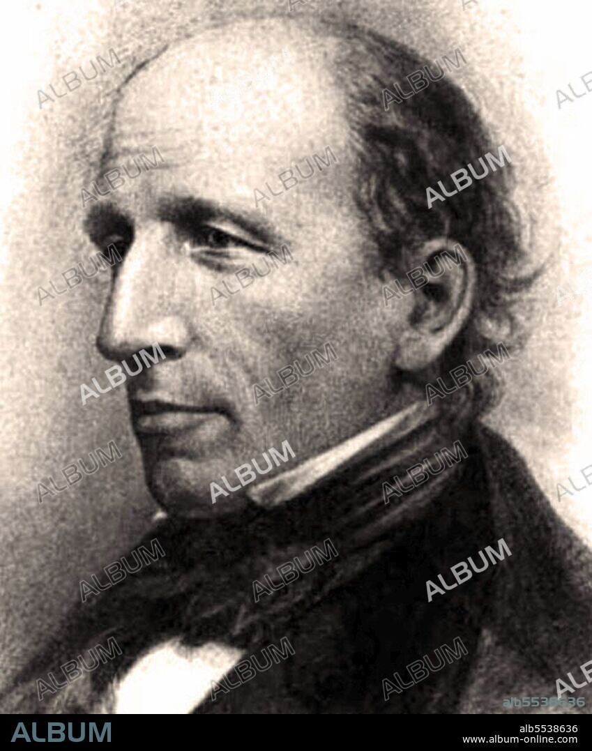 John Murray Forbes (1813 – 1898) was born in Bordeaux, France. His parents were Ralph Bennett Forbes and wife Margaret Perkins, niece of Thomas Handasyd Perkins, founder of a Boston Brahmin family merchant dynasty involved in the China trade. The Forbes family settled in Milton, Massachusetts, where his father was an energetic but unsuccessful businessman who died when John was only six. Forbes attended school at Phillips Academy in Andover, Massachusetts, then at Round Hill School in Northampton, Massachusetts, from 1823-28. He was one of three brothers sent by their uncle to Canton (now Guangzhou), China, and achieved some financial success during a short time spent trading in Canton. However, unlike his brother Robert Bennet Forbes who devoted himself to the China trade, Forbes returned to Boston and became an early railroad investor and landowner. Although Forbes' is best known as a railroad magnate, much of his fortune was based in the opium trade to China. It is said that his opium millions financed the career of author Ralph Waldo Emerson, who married Forbes's daughter, and bankrolled the establishment of the Bell Telephone Company, whose first president was William Hathaway Forbes, father of Ruth Forbes Paine.