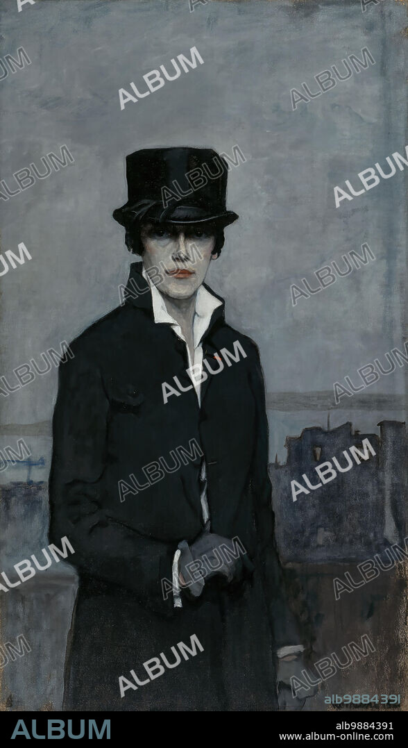 Romaine Brooks/ Autorretrato, 1923. Oil on canvas.