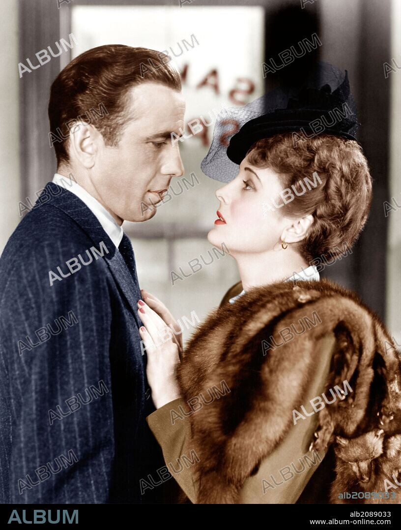 HUMPHREY BOGART and MARY ASTOR in THE MALTESE FALCON, 1941, directed by JOHN HUSTON. Copyright WARNER BROS/FIRST NATIONAL.