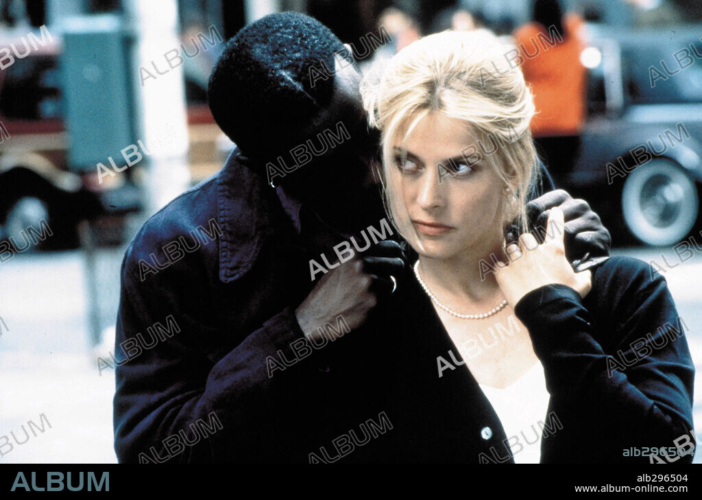 NASTASSJA KINSKI y WESLEY SNIPES en DESPUÉS DE UNA NOCHE, 1997 (ONE NIGHT STAND), dirigida por MICHAEL FIGGIS. Copyright NEW LINE CINEMA.