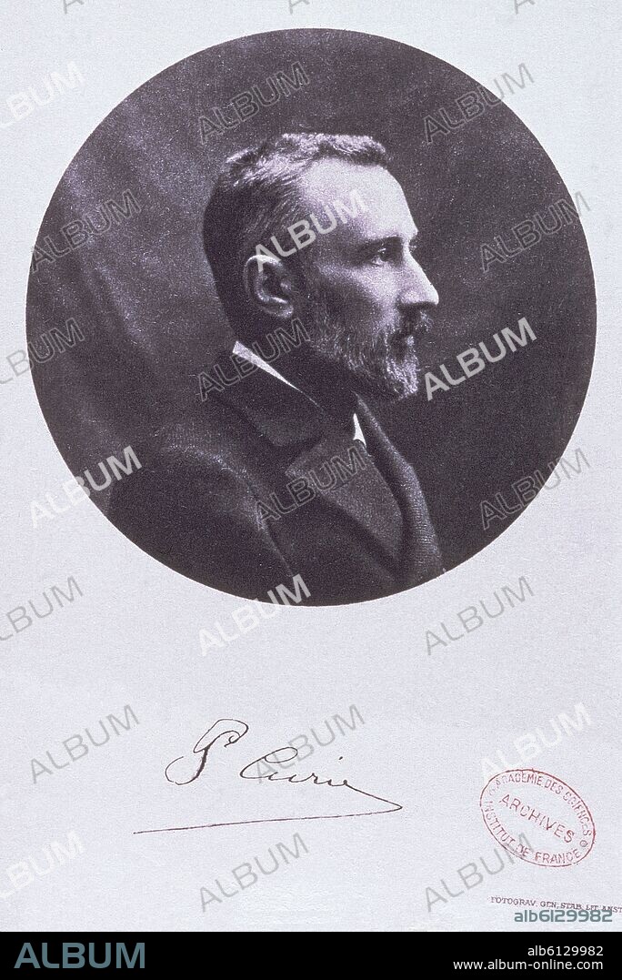 FOTOGRAFIA - PIERRE CURIE (1859/1906) SABIO, QUIMICO Y FISICO FRANCES.
