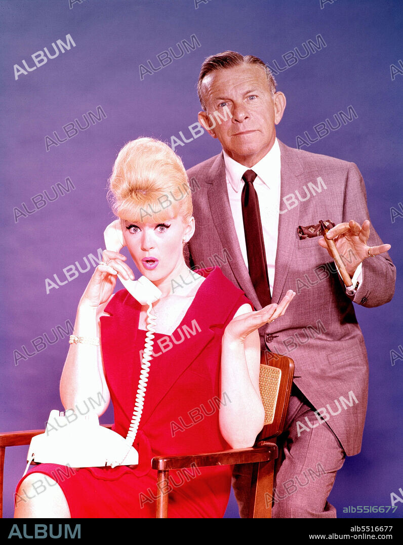 CONNIE STEVENS and RON HARPER in WENDY AND ME, 1964, directed by GENE REYNOLDS and RICHARD CRENNA. Copyright WARNER BROS. TELEVISION.