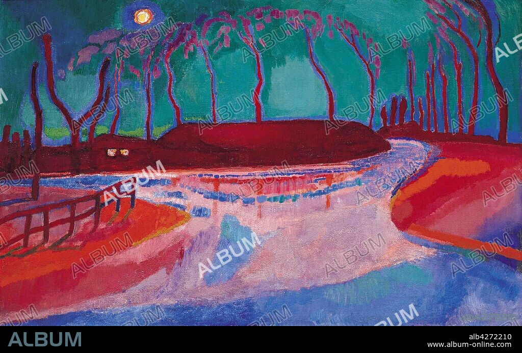 JAN SLUIJTERS (SLUYTERS). Moonlit night IV.