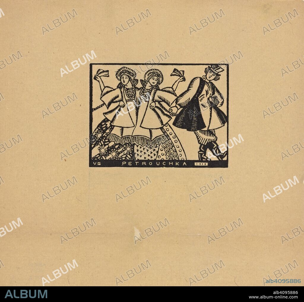 VALENTINE GROSS HUGO. Ballet Petrushka by I. Stravinsky.