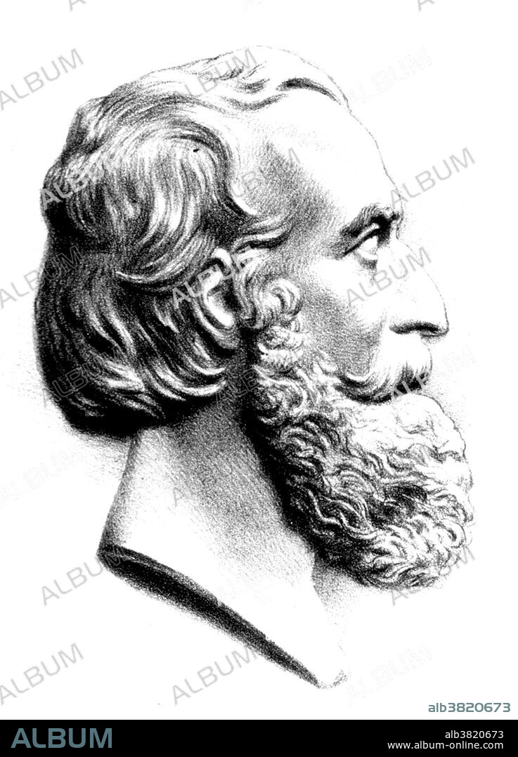 Thomas Hodgkin (1798-1866) was an English physician, considered one of the most prominent pathologists of his time and a pioneer in preventive medicine. Hodgkin described the disease that bears his name (Hodgkin's lymphoma) in 1832. It is a malignancy that produces enlargement of lymphoid tissue, spleen, and liver, with invasion of other tissues. His greatest contribution to the teaching of pathology was his work entitled, The Morbid Anatomy of Serous and Mucous Membranes (1829) which became a classic in modern pathology. Hodgkin's work marked the beginning of times when a pathologist was actively involved in the clinical process. Hodgkin was one of the earliest defenders of preventive medicine, having published On the Means of Promoting and Preserving Health in book form in 1841. Among other early observations were the first description of acute appendicitis, of the biconcave format of red blood cells and the striation of muscle fibers. He contracted dysentery while in Palestine and died in 1866.