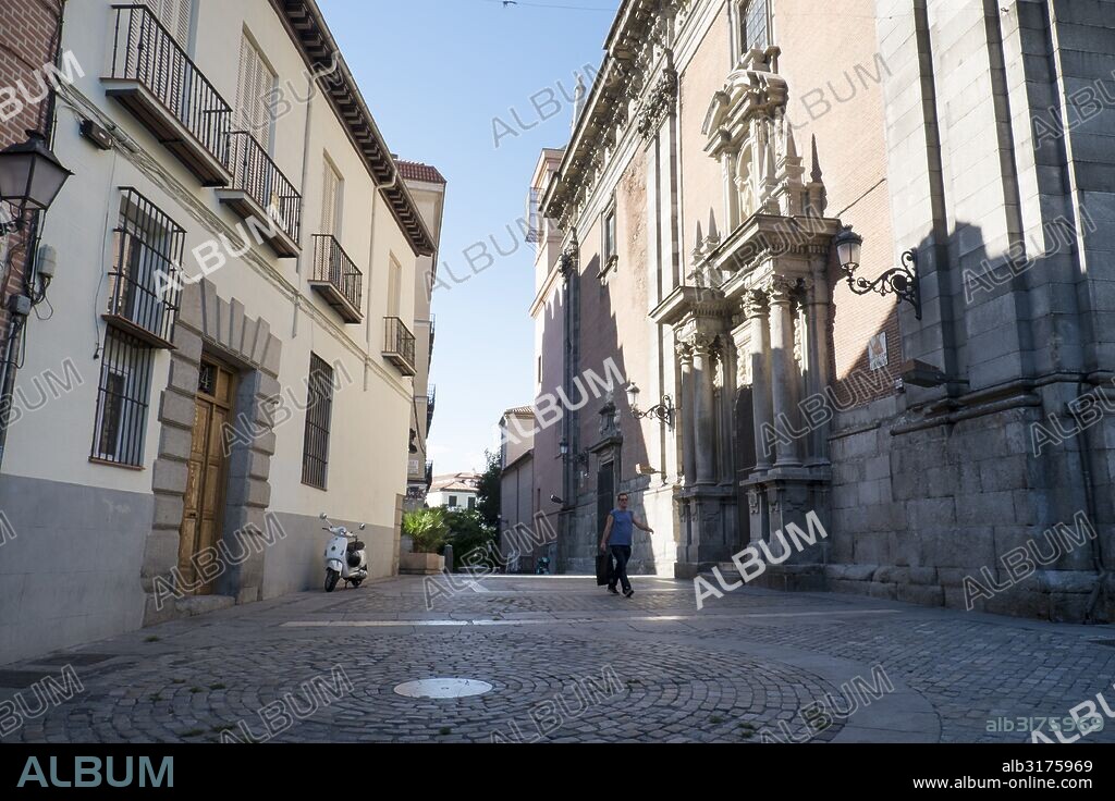 Iglesia de San Andrés, Barrio de la Latina. Madrid histórico.