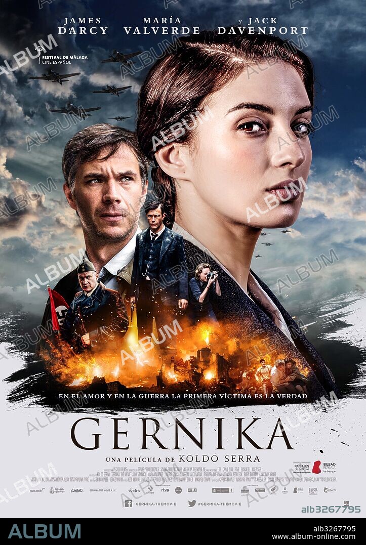 JAMES D'ARCY and MARIA VALVERDE in GUERNICA, 2016 (GERNIKA), directed by KOLDO SERRA. Copyright PECADO FILMS/TRAVIS PRODUCCIONES/PTERODACTYL PRODUCTIONS.