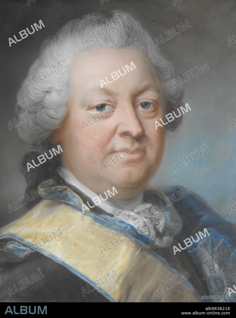 GUSTAF LUNDBERG. Volter Reinhold Stackelberg, 1705-1801, c1760s.