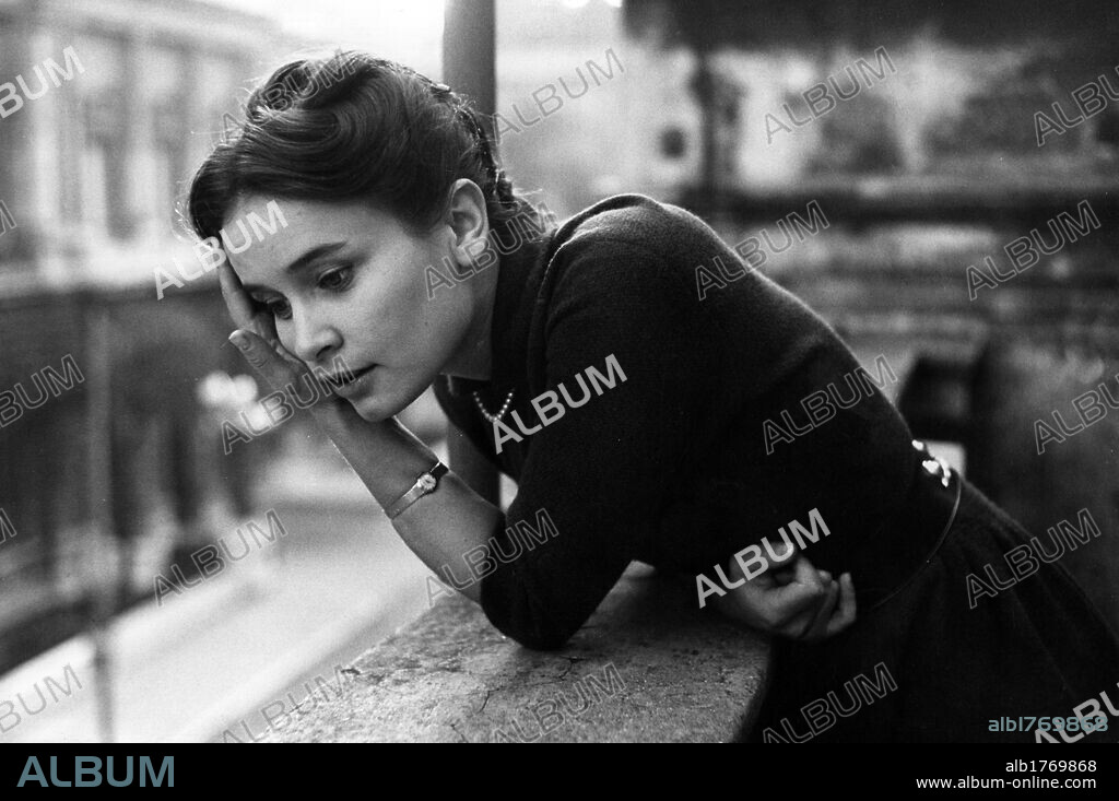 Portrait of Anna Maria Guarnieri. Portrait of Italian actress Anna Maria Guarnieri. 1960s.