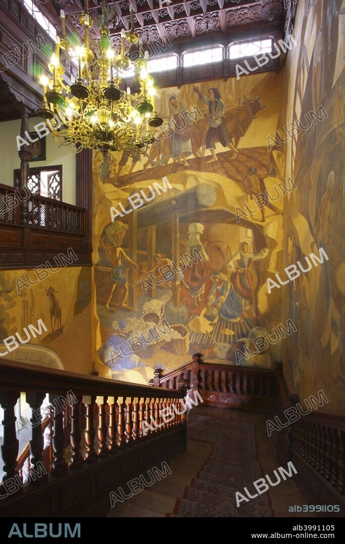 Town hall interior, Santa Cruz de la Palma, La Palma, Canary Islands, Spain, 2009.