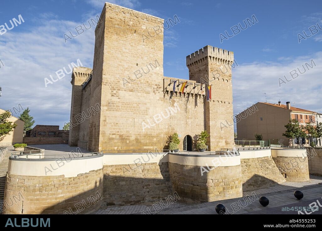 castillo de Aguas Mansas, construido durante los siglos XIII y XIV, Agoncillo, La Rioja , Spain, Europe.