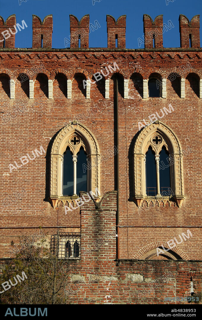 Carimate (Como), Lombardy, Italy. The castle of Carimate was altogether rebuilt in 1345 by Luchino Visconti, owner of the feud. In the following years his descendants made additions and additions on several occasions: fortifications, a deep moat and in 1481 a partial rebuilding.