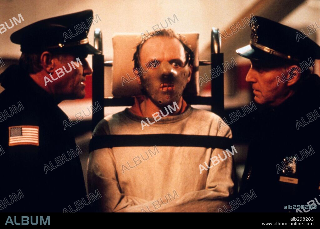 ANTHONY HOPKINS in THE SILENCE OF THE LAMBS, 1991, directed by JONATHAN DEMME. Copyright ORION PICTURES.