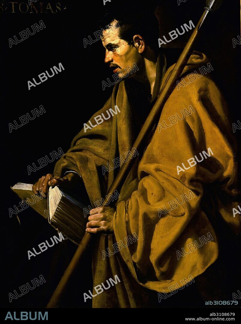 DIEGO VELÁZQUEZ. Santo Tomás/1619.
