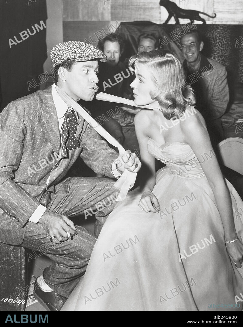 JERRY LEWIS and PAT CROWLEY in MONEY FROM HOME, 1953, directed by GEORGE MARSHALL. Copyright PARAMOUNT PICTURES.