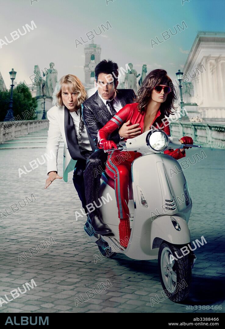 BEN STILLER, OWEN WILSON and PENELOPE CRUZ in ZOOLANDER 2, 2016, directed by BEN STILLER. Copyright RED HOUR FILMS/SCOTT RUDIN PRODUCTIONS.