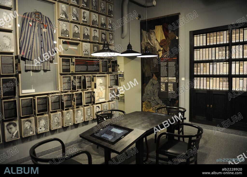 Poland. Krakow. Gestapo Museum. Inside.