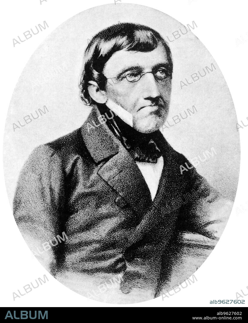Karl Ernst von Baer (1792-1876), Estonian-born German naturalist and embryologist. He discovered the mammalian ovum (egg) in 1827. From 1834 von Baer was a professor at the St Petersburg Academy of Sciences, Russia. In later life he was a prominent critic of the theories of Charles Darwin.