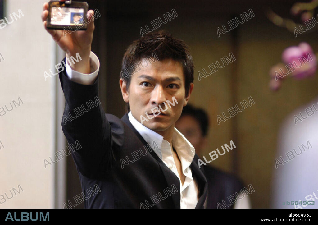 ANDY LAU in INFERNAL AFFAIRS, 2002 (WU JIAN DAO), directed by WAI KEUNG LAU. Copyright BASIC PICTURES/MEDIA ASIA FILMS.